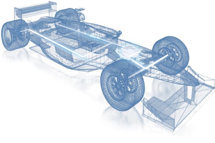 Motor: LN Engineering Bilt Racing elektrische Servolenkungspumpe (100 % neu  – hergestellt in Frankreich; nur Pumpe) – CUSTOM CONCEPTS